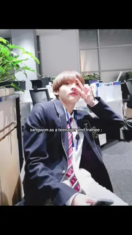 sangwon retakes his teenage photo ☹️💔 #sangwon #leesangwon #ald1 #alphadriveone #fyp 