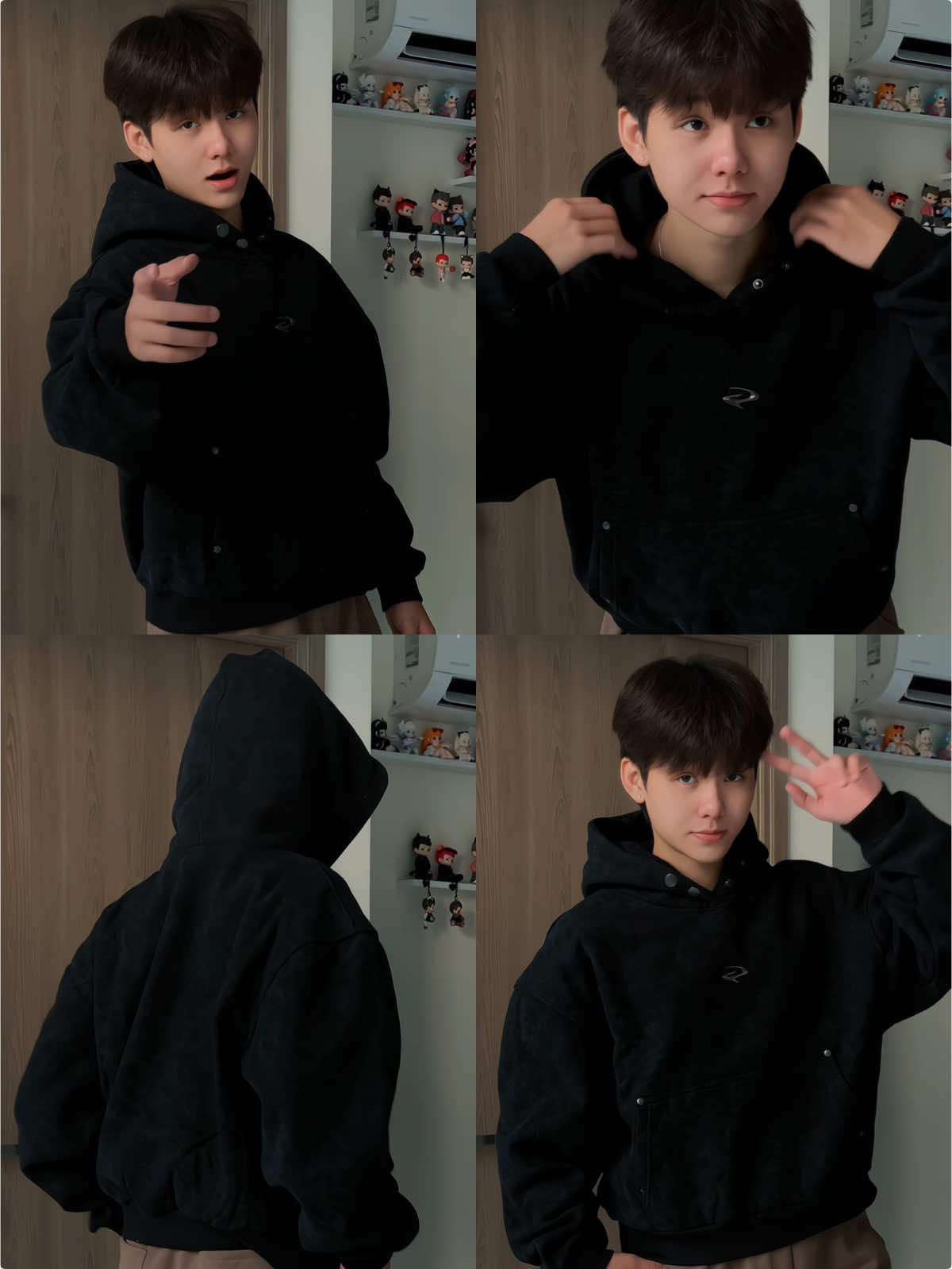 Cho anh em mê form boxy và lại ngầu đét nhaa #dangmacdo #reviewdonam #hoodiezip #outfit #godmother