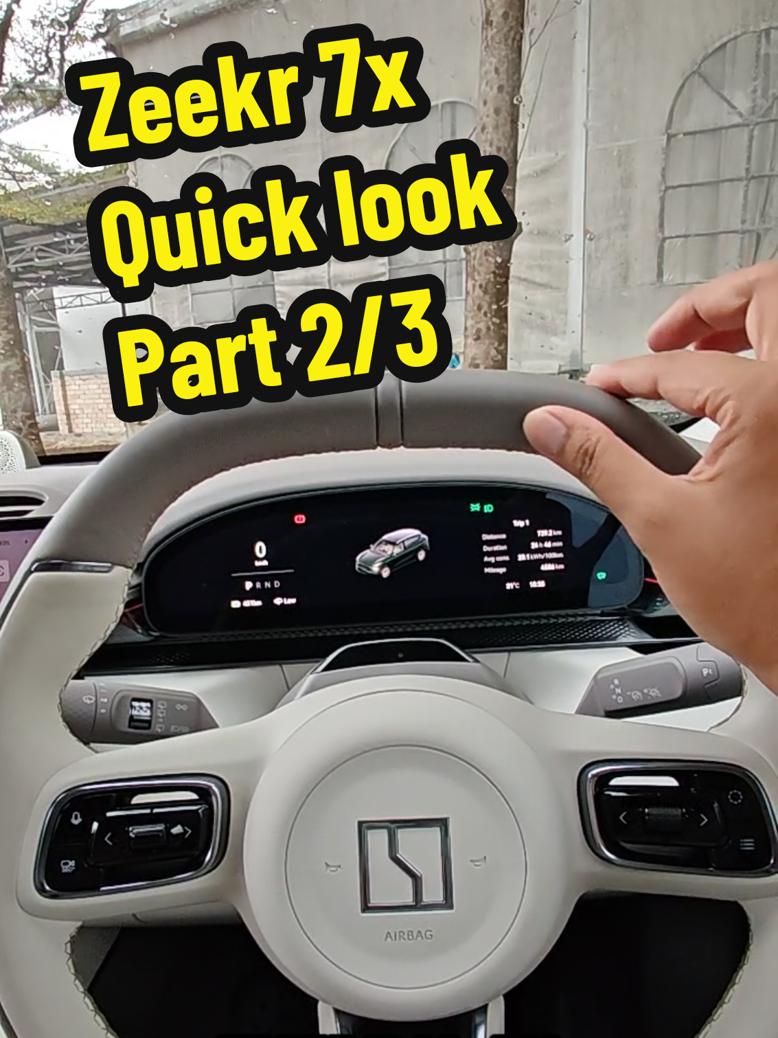 #zeekr #zeekr7x quick look part 2/3