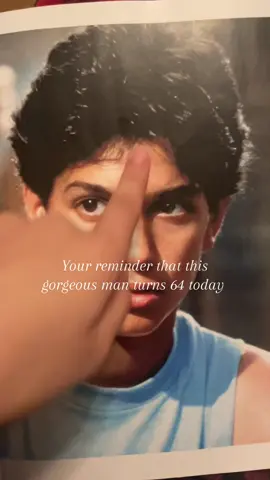 HAPPY BIRTHDAY RALPH!!!! Getting his first wrinkles today 🥹🥹🥹🥹#ralphmacchio #karatekid #80sheartthrob #fypシ゚viral #fyppppppppppppppppppppppp 