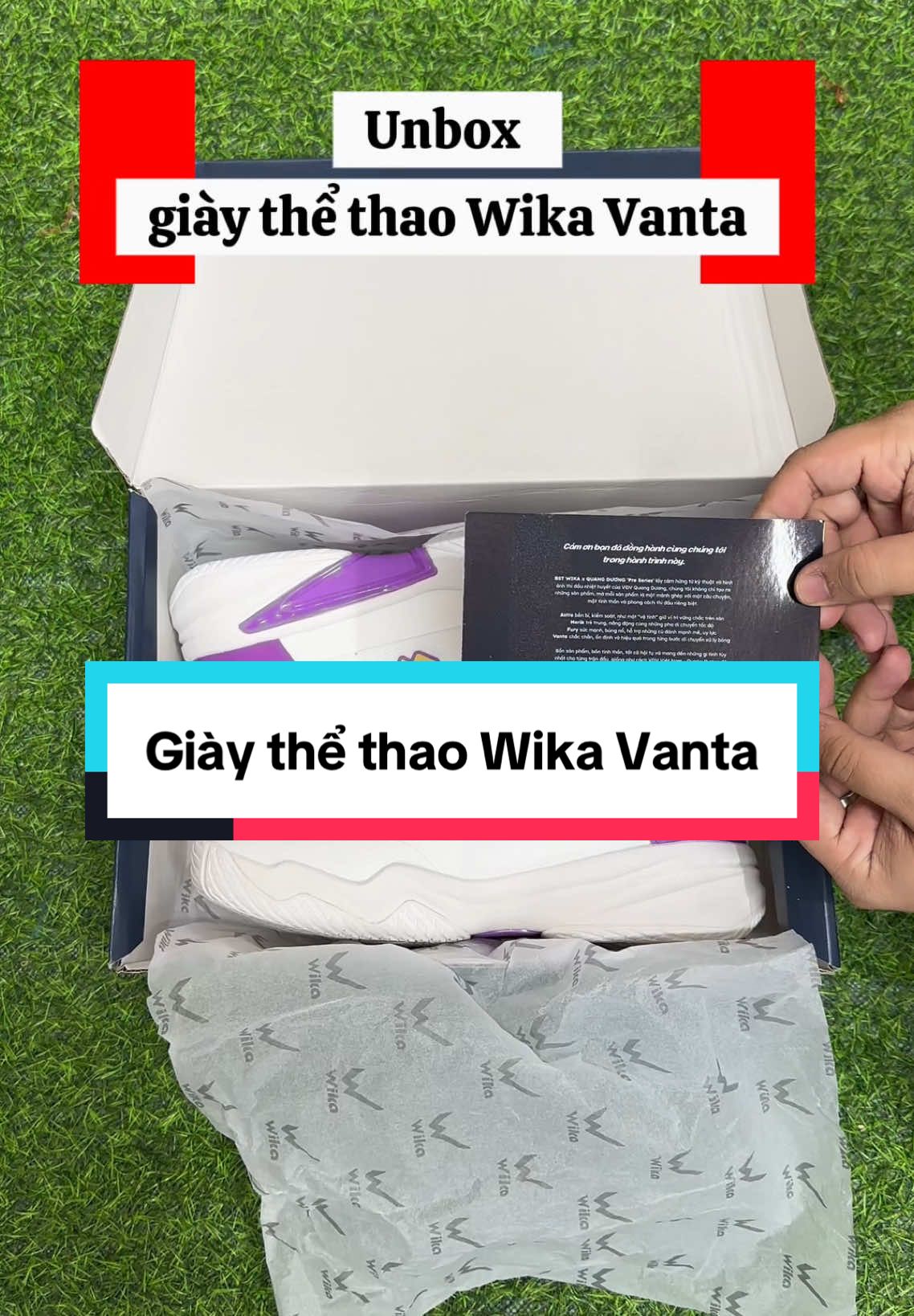 Giày thể thao Wika Vanta #aobongdanet #xuhuong #giaythethao #wika #vanta 