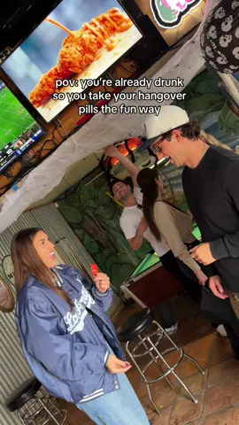 Drunk me makes everything into a game