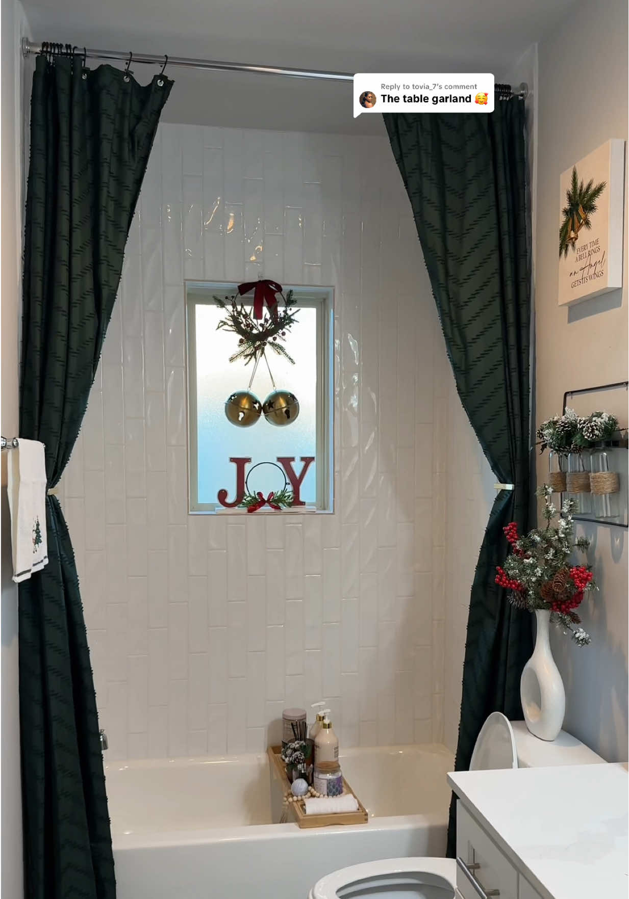 Replying to @tovia_7 I’m not even half way done 😭#christmasdecor #christmastok #christmas 