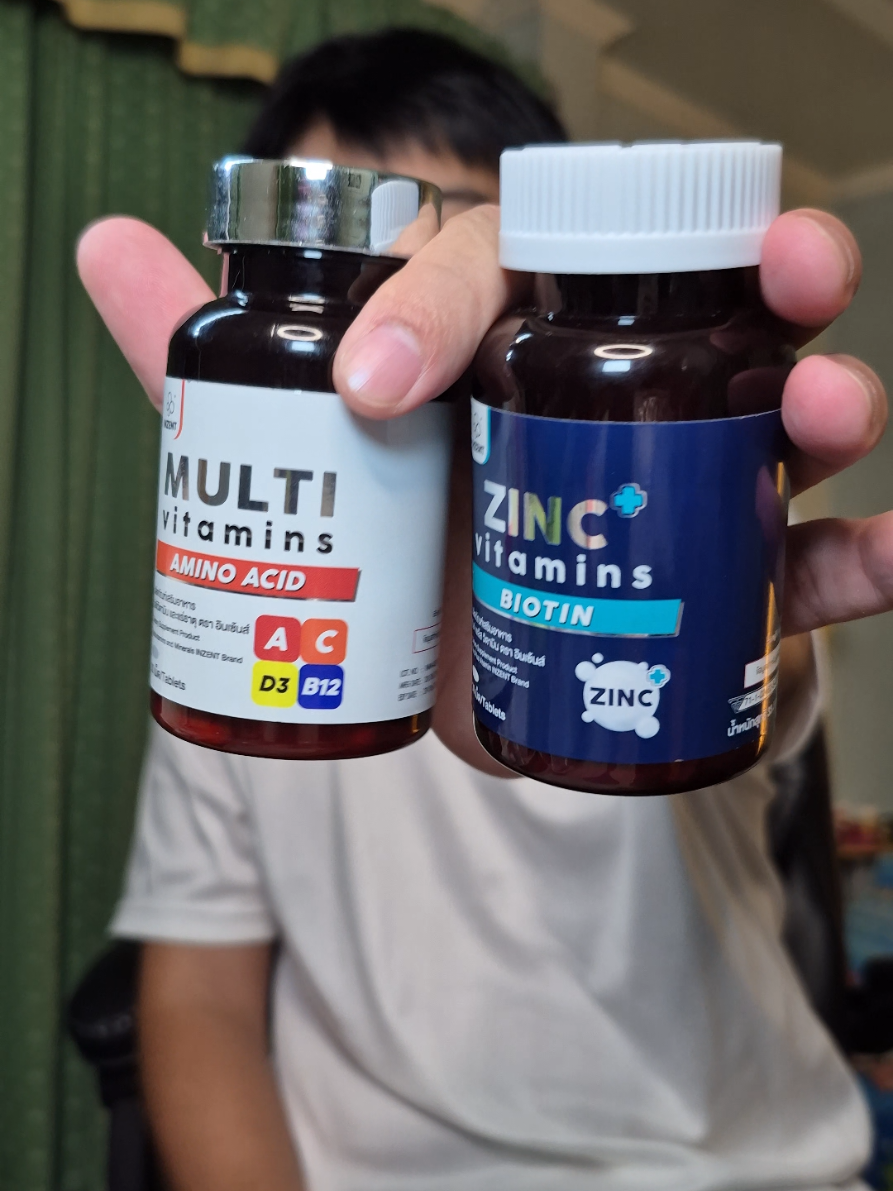 #ดูแลตัวเอง #โปรโมชั่น #รีวิวของดีบอกต่อ #zinc #multivitamin 