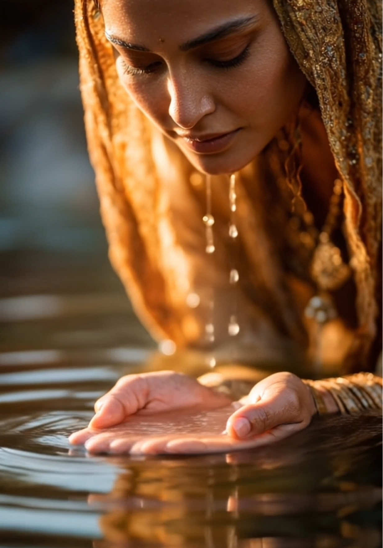 Do you feel the sunrise within you? Pause for a moment — Parvati lifts the light 💫 Follow for the next awakening #divinefeminineenergy #aiartists #spiritualawakeningjourney #etherealbeauty 