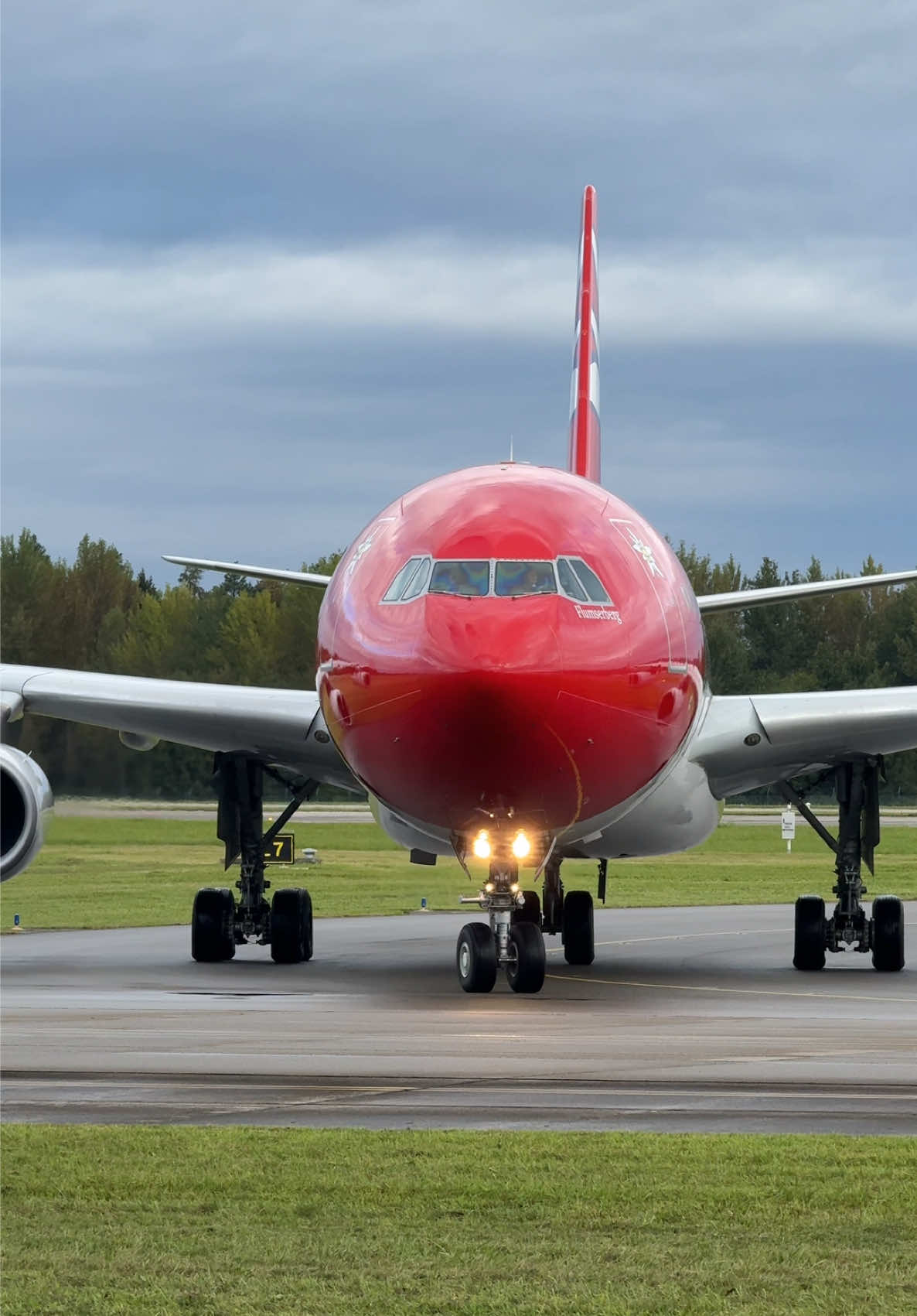 The A340😍 #aviation #airplanes #a340 #avgeek 