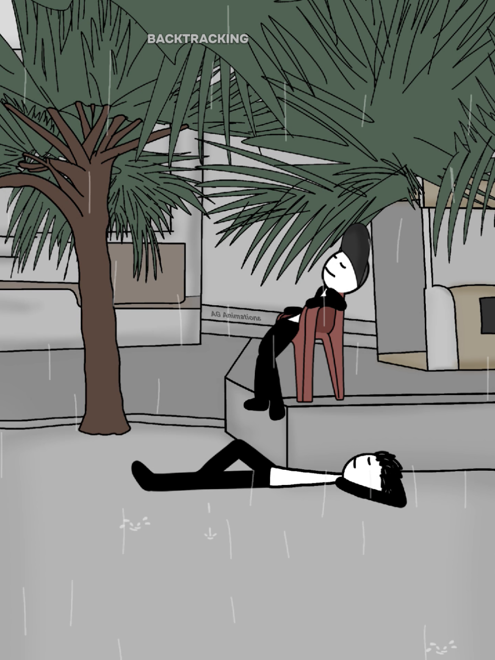 Mr. Lonely 🙂 . #aganimations0 #alone #sad 