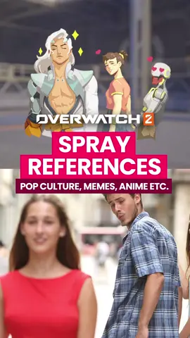 Overwatch 2 sprays are packed with pop culture, anime, and meme references! How many of these did you already know? Which one is your all-time favourite? 👇 #overwatch2 #ow2 #overwatch #overwatchmemes #overwatchtiktok 