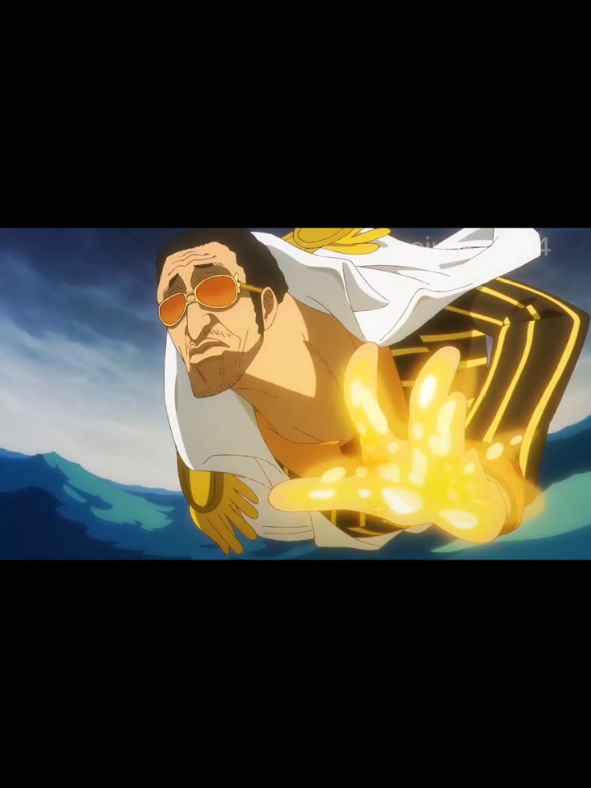 Kizaru surfando no mar - One Piece 1127  #onepiece #onepieceedit #kizaru #gear5 #luffy 
