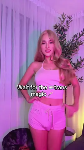Glam transformation 💗🏳️‍⚧️✨ #glam #transformation 