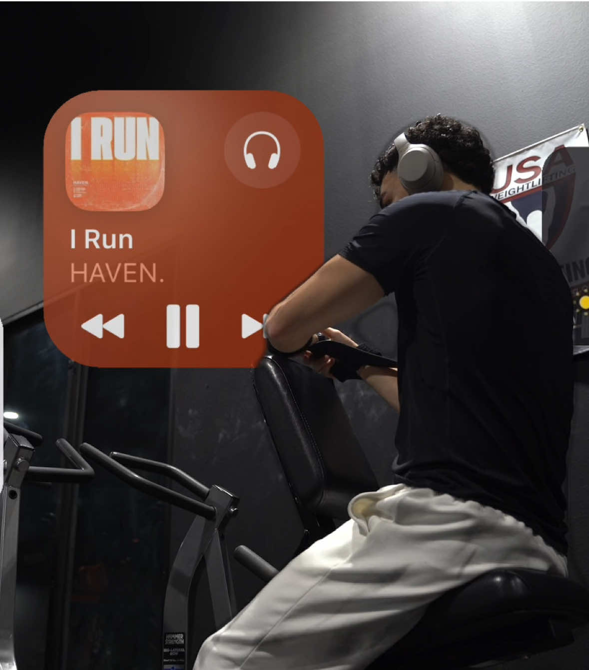 I Run I Run I Run | #gymrat #workout #cinematography #housemusic #liftingweights 