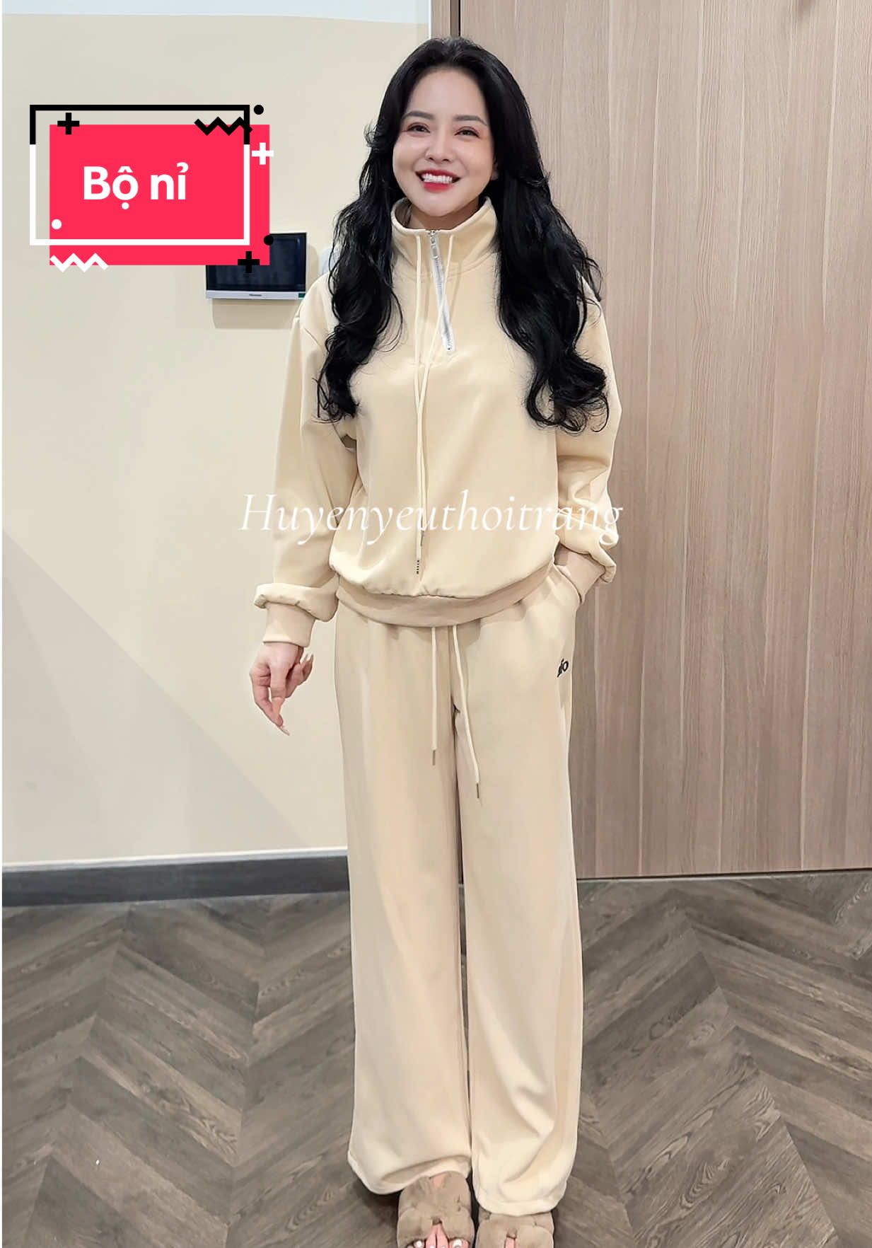 Bộ nỉ xinh #xuhuong #boni 