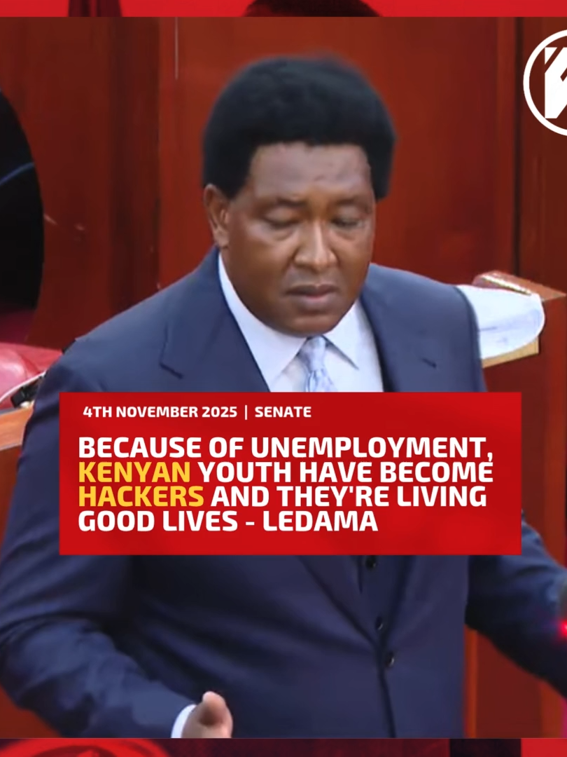 Because of unemployment, Kenyan youth have become hackers and they're living good lives - Ledama