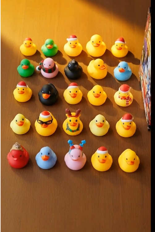 Christmas Blind Box-24 Rubber Ducks Advent Calendar for Toddler Boys Girls Gift 🎄🎅 #christmas #christmasgiftideas 