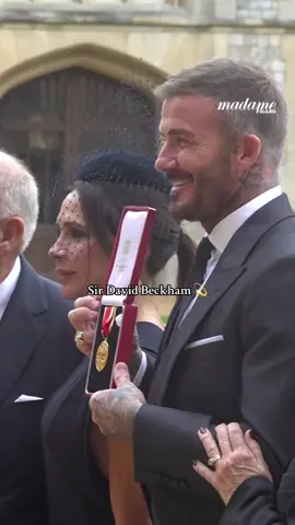 Sir David Beckham 🎖️💫⚔️ @David Beckham #davidbeckham #kingcharlesiii #victoriabeckham #royalty #royalfamily @Victoria Beckham 