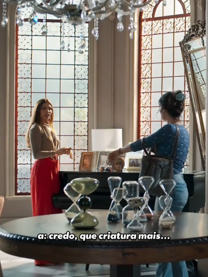 dona 🐍estava de bom humor  #viraltiktok #foryou  #cortesdenovelas #TresGracas 