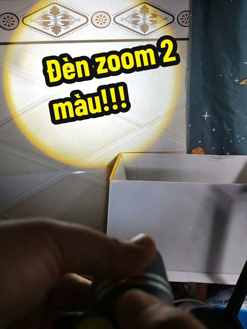 Đèn đội đầu 2 màu #taphoathao #xuhuong #chiase #dendoidau 