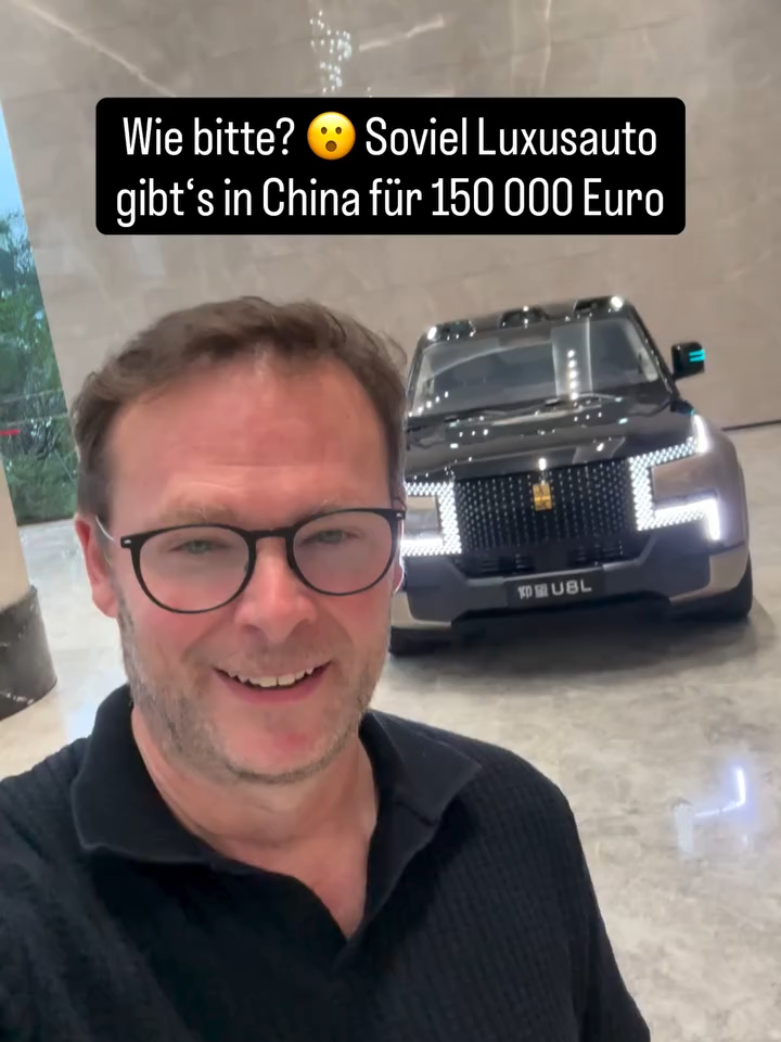 Yangwang U8L - so stellen sich viele Chinesen ein Luxus-SUV vor. #yangwangu8l #suv #china #luxury