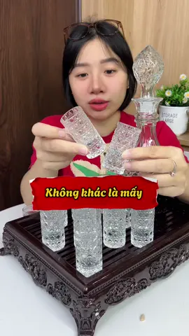 Ly thuỷ tinh cao cấp #ngahamina #lythuytinh #lythuytinhcaocap 