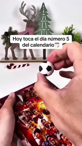 El calendario de adviento perfecto⚽️ #calendarioadviento #adviento #futbol #regalofutbol #fanfutbol 