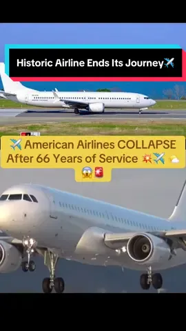 American Airlines Kenai, a regional carrier operating in Alaska for 66 years, has permanently shut down due to financial struggles and rising operational costs.#fyp #aviation #Usa #news #Uk 