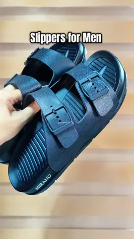 trendy slippers for men #affordable #slippersformen #mirano #doublestrapslipper #giftideas 