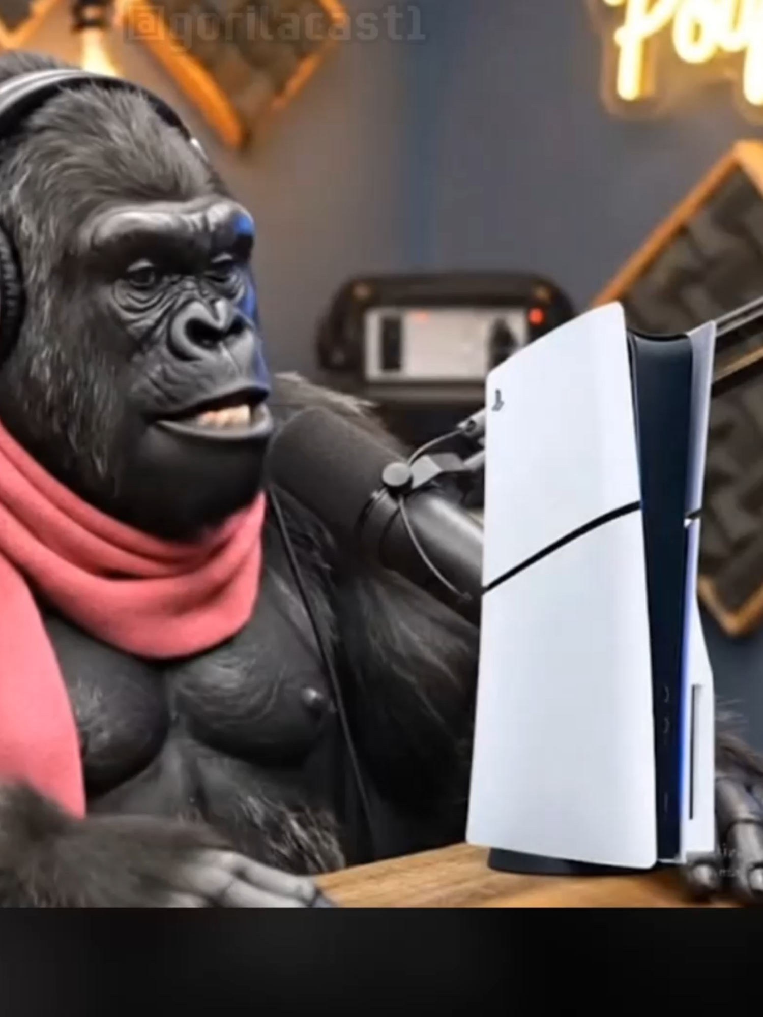 PS5 ou PC ??? 😂 #gemini #veo3 #gorilacast #ps5 #pc #consolexpc