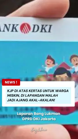 Program bantuan pendidikan seperti KJP Plus tentunya tidak luput dari kerentanan untuk disalahgunakan oleh penerima bantuan. Dan hasil diskusi saya bersama ibu-ibu kader Dasawisma dan pengurus RT/RW menjelaskan bahwa banyak sekali praktik ilegal demi mendapatkan Kartu KJP untuk kepentingan keluarganya. Padahal pemerintah daerah menggelontorkan dana triliunan dan mendistribusikan bantuannya kepada ratusan ribu penerima KJP yang tujuannya untuk siswa/i berprestasi dari kalangan keluarga tidak mampu. Bagaimana pendapat temen-temen kalau realitasnya penerima bantuan KJP Plus di Jakarta lebih banyak yang melakukan praktik ilegal seperti yang dijelaskan pada video ??? Salam Hormat Dari Kebon Sirih Bang Lukman #banglukman #jakartabersuara #dprdjakarta #jakarta #2025  #kjp 