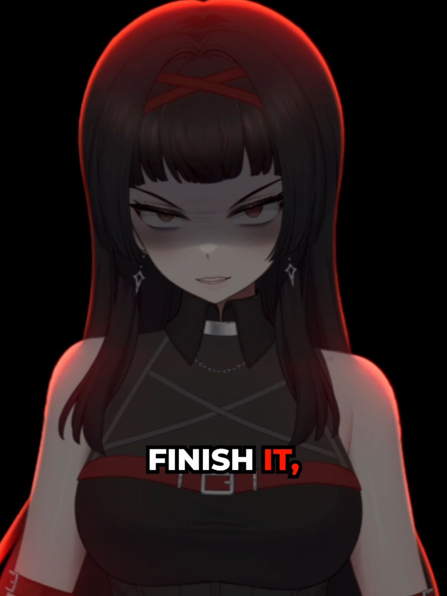 Don’t scroll. Finish it. 🖤🔥 #vtuber #vtuberdebut #villianera
