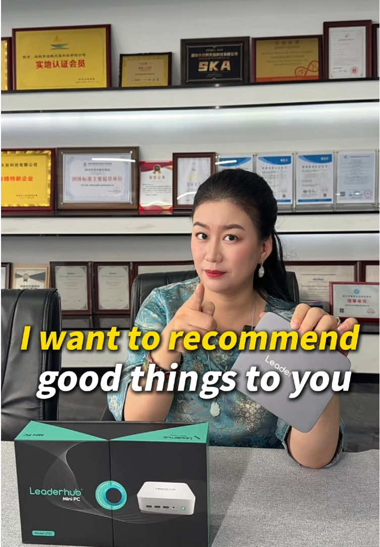 I just want to recommend good mini PCs to you.#leaderhub #pc #minipc #fyp  #desksetup 