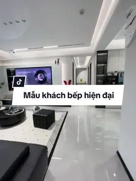 Mẫu nội thất khách bếp hiện đại tone trắng sáng #master2026bytiktok #nhadephiendai2026 #antamlamnha #nhadep #nhadephiendai 