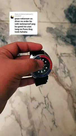 Replying to @delmarsamson3 ilang beses kona binabasa yung divers watch ko wala namang problema 😅 #perfectgift  #wristwatch  #mensaccessories  #watchrecommendation  #fyp 