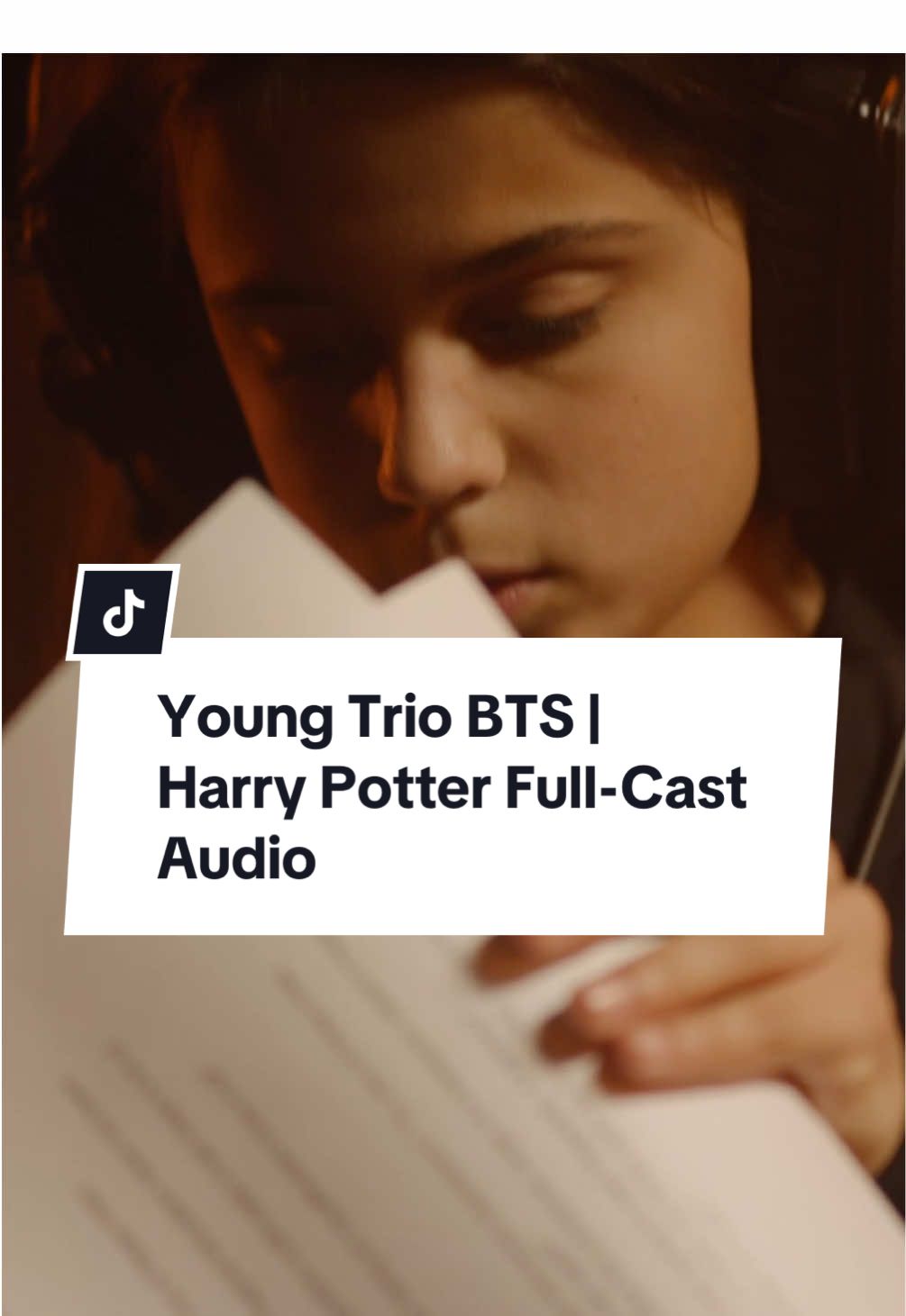 Frankie Treadaway is the new voice of Harry, Max Lester the new voice of Ron, and Arabella Stanton the new voice of Hermione. Their magical performances have now been unveiled. Listen to ‘Harry Potter and the Philosopher’s Stone: The Full-Cast Audio Edition’ now at the link in bio.