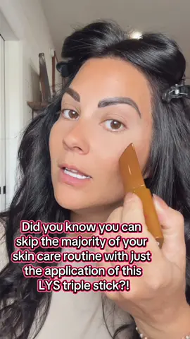 The new LYS Triple Fix Serum Skin Tint Stick is everything 😍✨ It’s a serum, primer, and foundation all in one — blurs instantly, blends like a dream, and gives that flawless skin-like finish 🙌 #LYSBeauty #SkinTintPerfection #FlawlessFinish #foundation  #glowyskingoals @LYS Beauty 