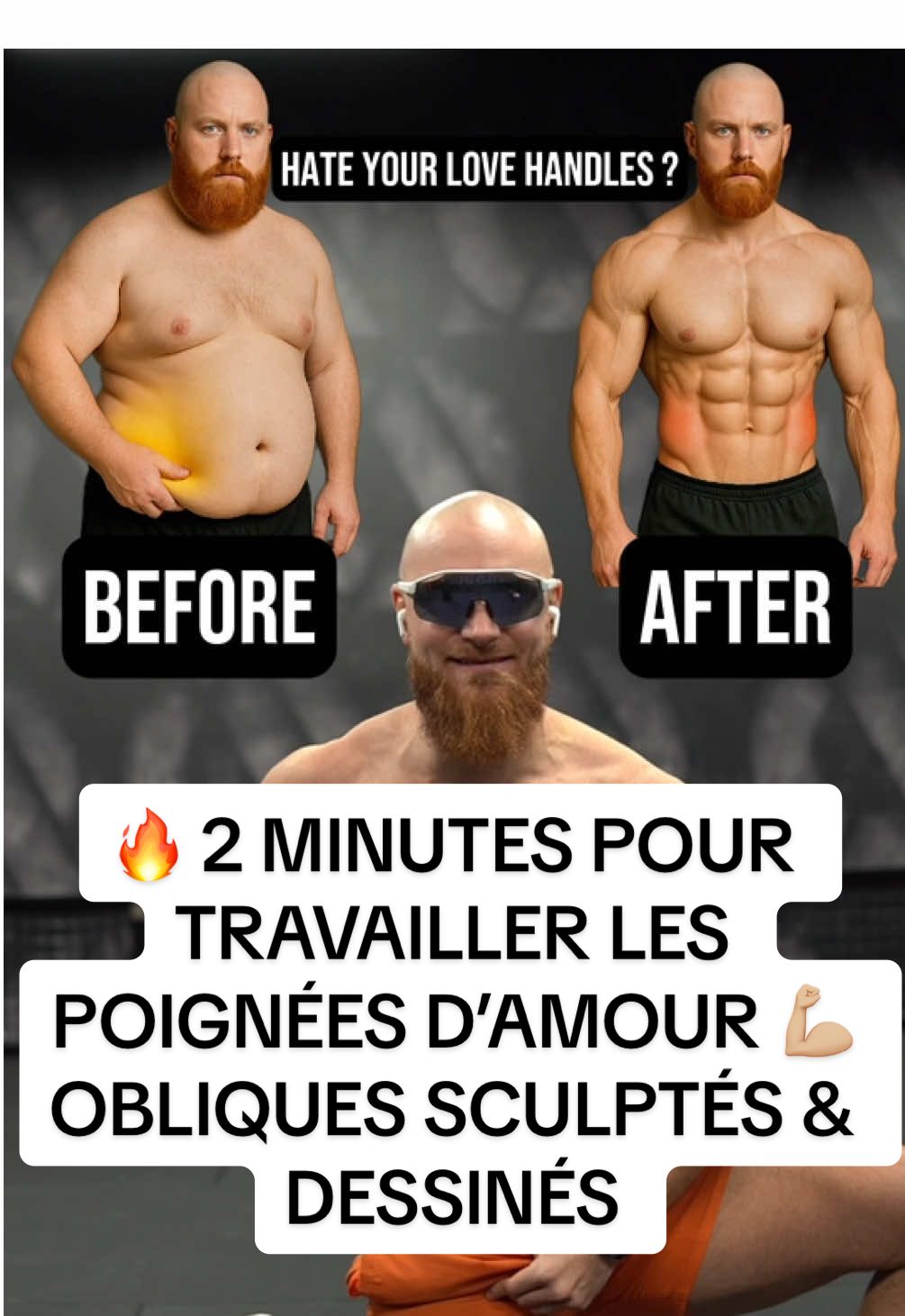 🔥 2 MINUTES POUR TRAVAILLER LES POIGNÉES D’AMOUR 💪🏼 OBLIQUES SCULPTÉS & DESSINÉS  ENREGISTRE • LIKE • COMMENTE • PARTAGE Objectif ⬇️ Affiner la taille, sculpter les obliques et brûler la graisse autour du ventre (grâce à un déficit calorique) avec cette séance express de 2 minutes ! Des exercices simples, dynamiques et efficaces pour réduire les poignées d’amour (déficit calorique) et redessiner ta silhouette sans matériel. À faire n’importe où, quand tu veux, pour un ventre plus plat et une taille plus fine. Séance complète ⬇️ • 5 exercices ciblés • 20 secondes par exercice • 4 tours complets Tu veux dire adieu à tes poignées d’amour ? 👇🏼 Envoie « GO » pour commencer ta transformation physique ⬇️ ⸻ #mericcoach #poigneesdamour #ventreplat #fitnessfemme #fitnesshomme                         