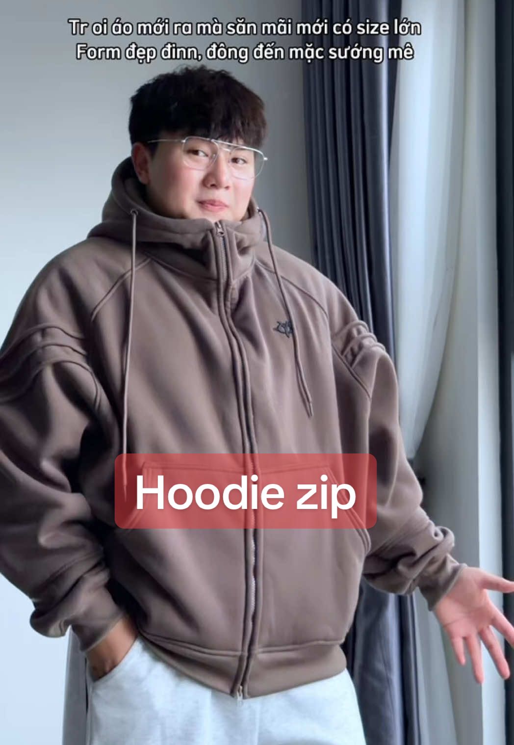 Mở bán áo hoodie zip nỉ có big size #myoutfit #bigsizekiet #bigsizenam #bigsize #bigsizefashion 