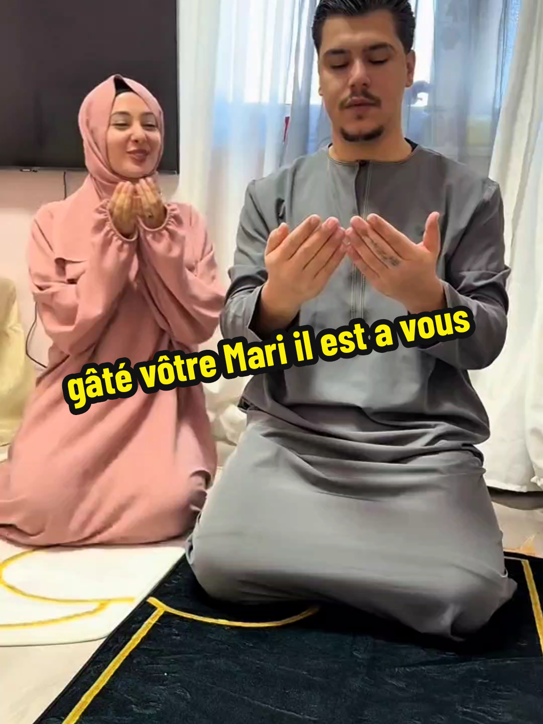 gâté vôtre Mari il est a vous 😍#marriage #coople #femme #rapel 