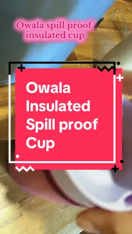 Spill proof for real! Enjoy your coffee, keep it warm, no worries of spills #coffeetruck #coffeecup #owala #owalacup #tiktokshopblackfriday 