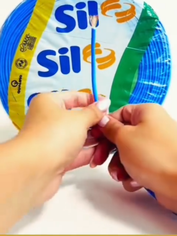 Cabo Fio Elétrico Rolo Flexível Cobre Antichama 1,5mm 100 Metros@ericaalves61912 @ericaalves61912 