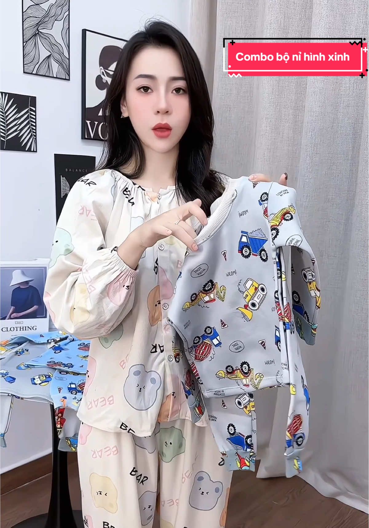 Đồ Bộ Nỉ Lót Bông Dày Ấm , hình xinh yêu #thoitrangtreem #xuhuongtiktok #quanaotreem #setbochobe #setxinhchobe 