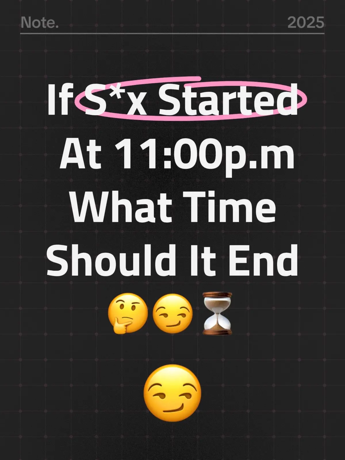 You’re taking too long 😂