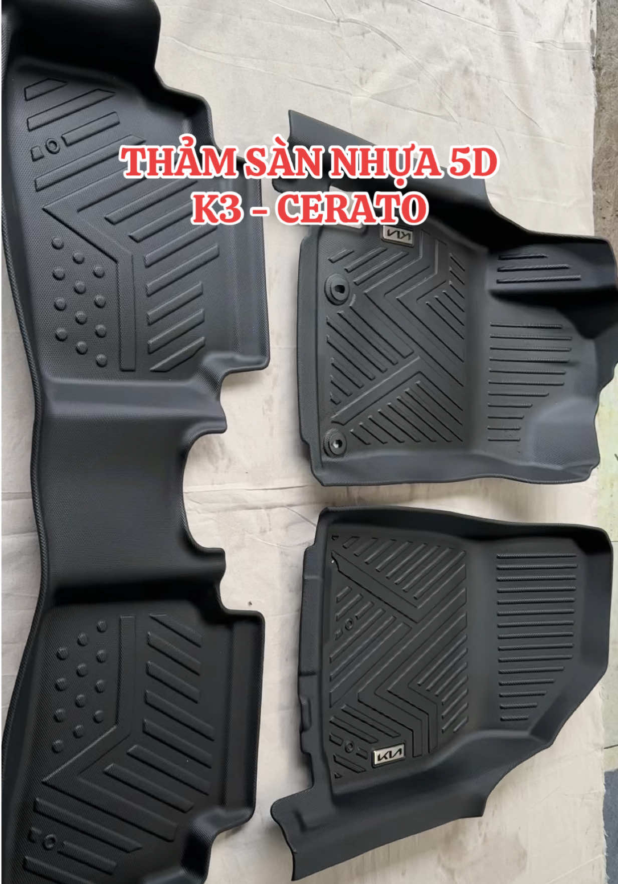 Thảm lót sàn nhựa K3 - CERATO tràn viền bậc #xuhuong #thamsannhuak3 #lotsancerato #k3 #cerato 