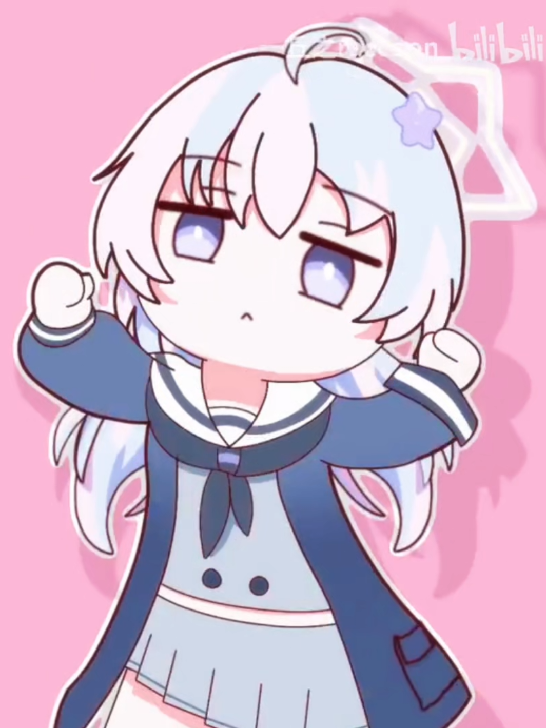 lonely lonely . . cre: 一丘之raccoon #bluearchive#duhocsinh7749#fyp#reisabluearchive#lonelylonely 