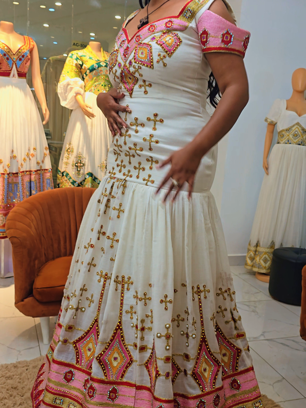 #fetandesign  ጥራትና ፍጥነት መለያችን ነዉ  #ሀበሻቀሚስ #fashion #fetandesign 