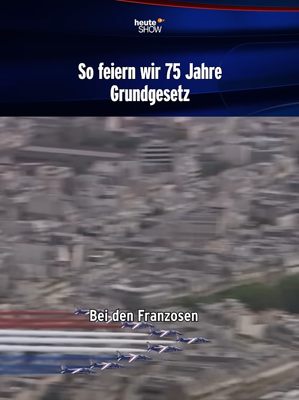 So feiern wir 75 Jahre Grundgesetz | heute-show #shorts