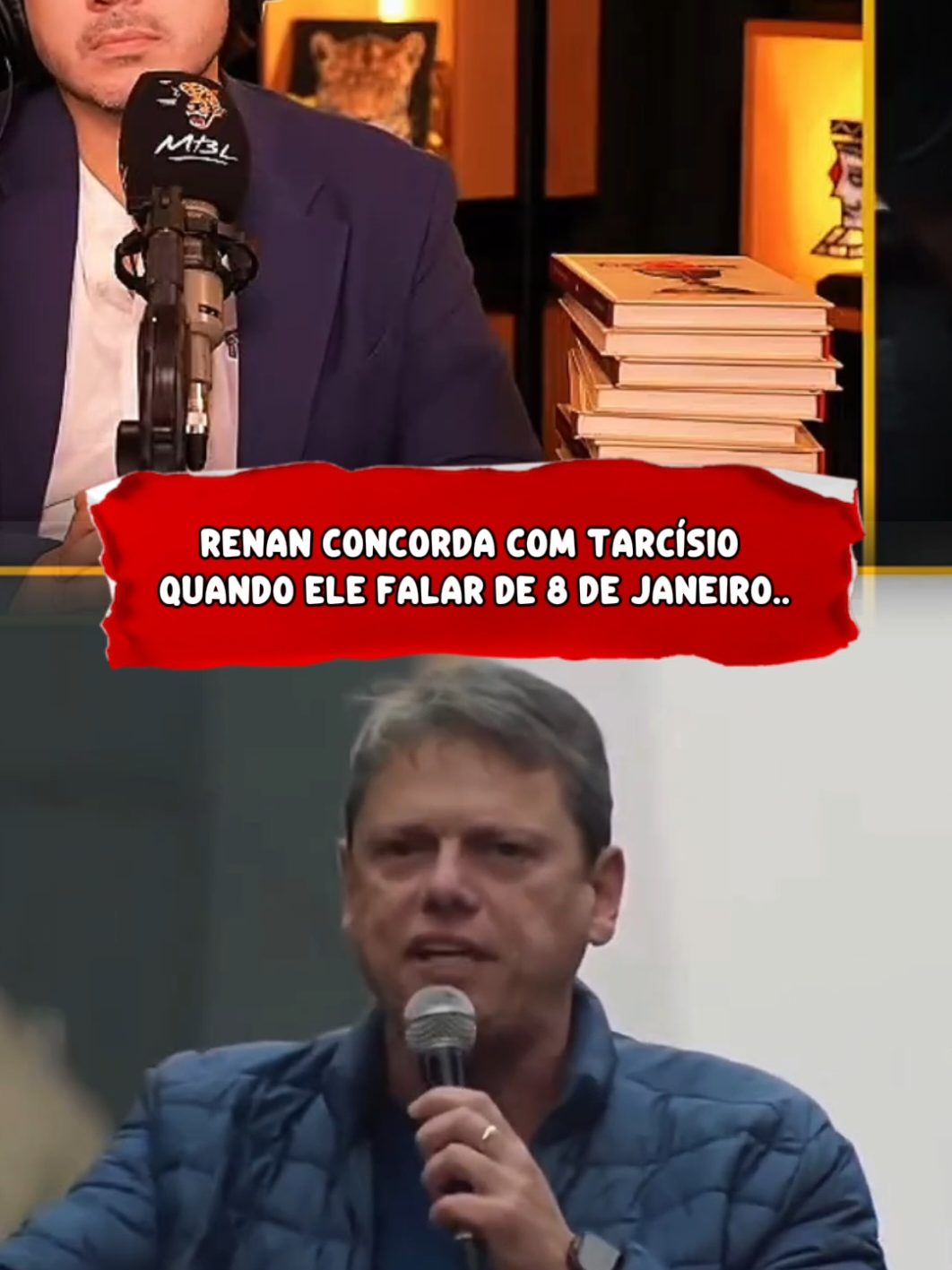Renan concordo com Tarcísio quando ele falar de 8 de janeiro... #tarcisiodfsp #tarcisiodefreitas #tarcisiocortes @Tarcisiogdf