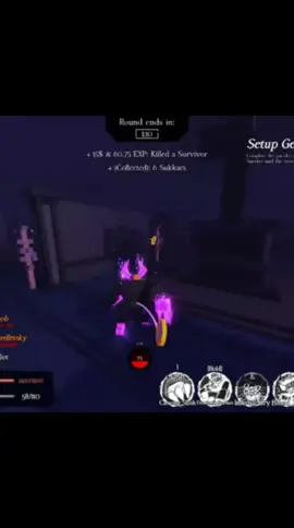 Veeronica crashes into the wall #forsakenroblox #robloxfyp#forsakenupdate  #guest666 #fypシ 