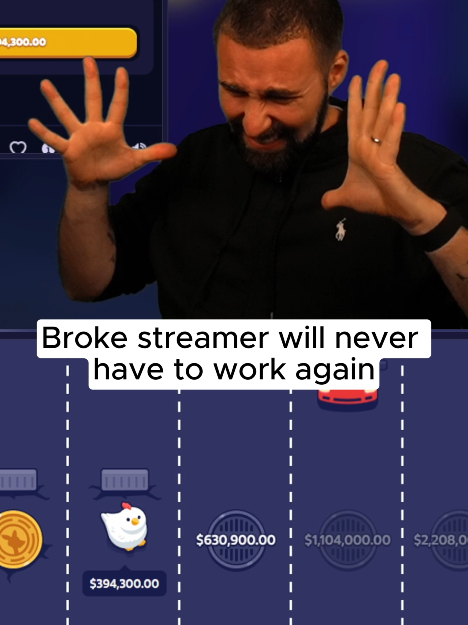 Broke streamer will never have to work again #fyp #foryou #viral #clips #streamer