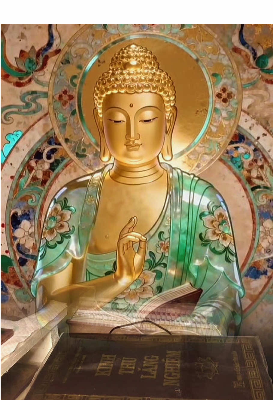 Nếu còn một người trì tụng Chú Lăng Nghiêm, thì thế giới vẫn tồn tại. Khi Chú Lăng Nghiêm không còn ai tụng nữa, thế giới sẽ bị phá hủy nhanh chóng vì Chánh Pháp sẽ không còn nữa. Điều này thể hiện tầm quan trọng của việc trì tụng Chú Lăng Nghiêm như một lá bùa hộ mệnh cho cả thế giới.  🪷Vai trò bảo vệ thế giới: Niệm Chú Lăng Nghiêm được xem là một yếu tố quyết định sự tồn tại của thế giới. Khi đó, Chánh Pháp vẫn còn tồn tại và thế giới vẫn có thể tiếp tục tồn tại và phát triển. 🪷Công năng to lớn: Mỗi câu, mỗi chữ trong Chú Lăng Nghiêm đều có công năng và ý nghĩa sâu sắc. Việc trì tụng chú hàng ngày giúp mang lại sự bình an, thanh tịnh và bảo vệ chúng sinh khỏi những năng lượng tiêu cực. 🪷Tăng cường phúc đức và trí tuệ: Mỗi lần trì tụng chú là một lần tăng thêm phúc đức và trí tuệ cho bản thân và cả pháp giới. 🪷Dù còn hay không còn ai trì tụng: Việc trì tụng Chú Lăng Nghiêm không bị giới hạn bởi thời gian, không gian hay thân phận. Chỉ cần tâm thanh tịnh, chí thành, không ngừng tinh tấn thì bất kỳ ai, bất kỳ nơi đâu, bất kỳ lúc nào cũng đều có thể cảm ứng đạo giao với mười phương chư Phật #kinhlangnghiem #kinhthulangnghiem #chulangnghiem #phatgiao #phatphapnhiemmau 