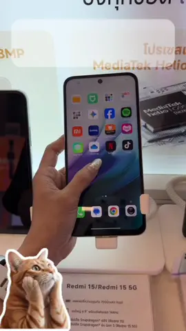 144HZ แบตเตอรี่7000 อะไรก็หยุดไม่อยู่ #REDMI15Seriesห้าพันมีทอน #REDMI155G #REDMI15